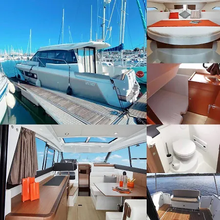 Bateaux / Nuit Insolite, Linge De Maison & Menage Inclus アパート *